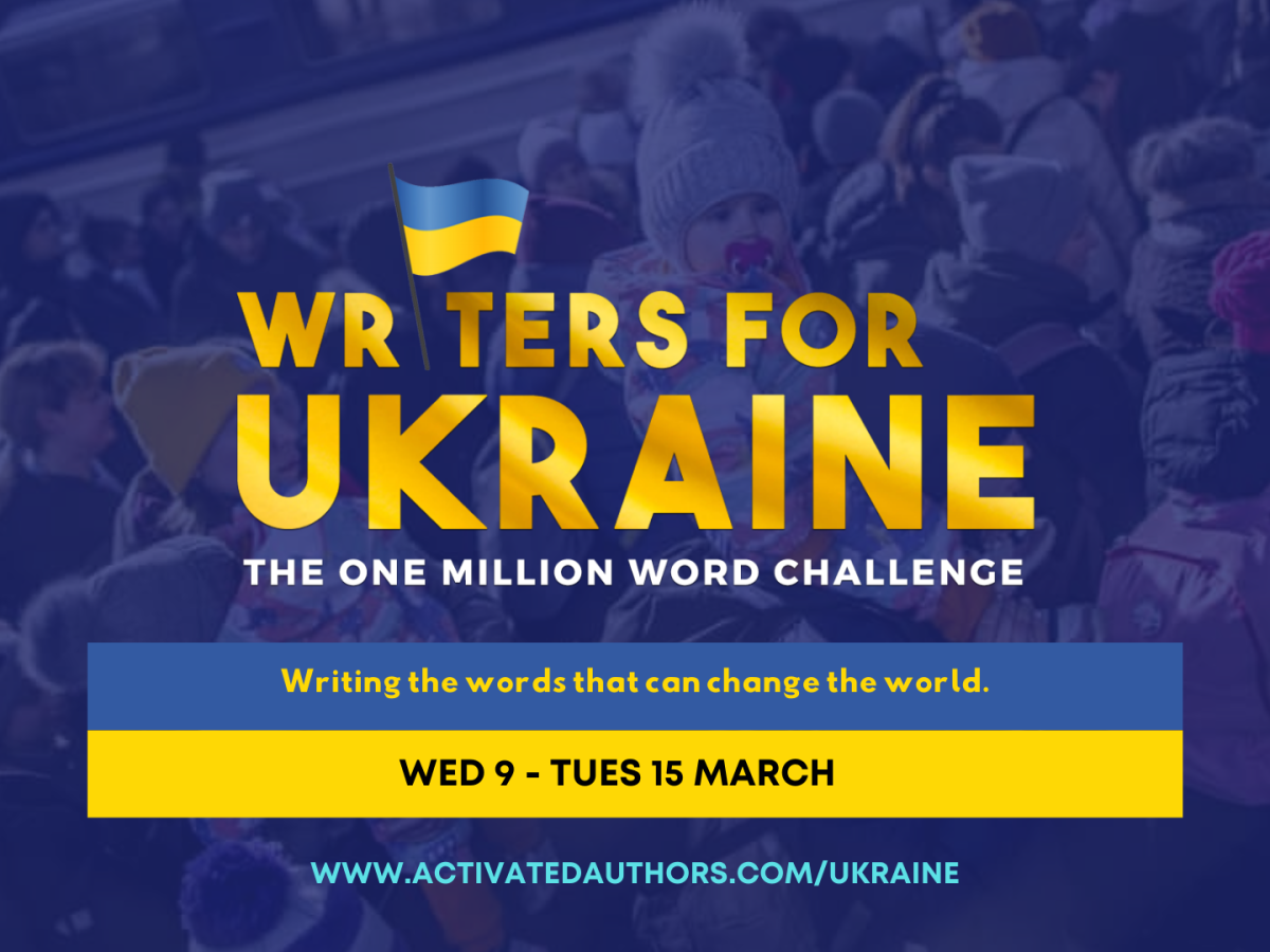 Writers For Ukraine – The 1 Million Word Challenge
